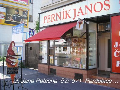 Prodejna perníku – Jana Palacha 571, Pardubice